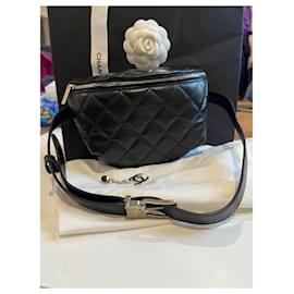 Chanel-Chanel belt bag-Black