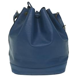 Louis Vuitton-LOUIS VUITTON Epi Noe Schultertasche Blau M44005 LV Auth bs10869-Blau