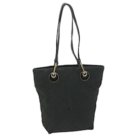 Gucci-gucci GG Canvas Tote Bag black 120840 auth 61899-Black