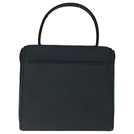 Givenchy-GIVENCHY Hand Bag Nylon 2way Black Auth 62111-Black