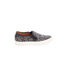 Givenchy Sapatilhas de couro Preto
