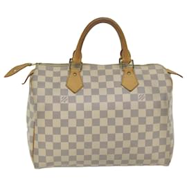 Louis Vuitton-Louis Vuitton Damier Azur Speedy 30 Hand Bag N41533 LV Auth ki3912-Other