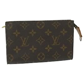 Louis Vuitton-Bolsa de accesorios PM del cubo con monograma de LOUIS VUITTON LV Auth 61888-Monograma