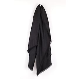 Gucci-Silk scarf-Black