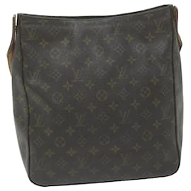 Louis Vuitton-LOUIS VUITTON Monogram Looping GM Shoulder Bag M51145 LV Auth th4374-Monogram