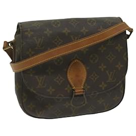 Louis Vuitton-LOUIS VUITTON Monogram Saint Cloud GM Borsa a tracolla M51242 LV Aut 62181-Monogramma