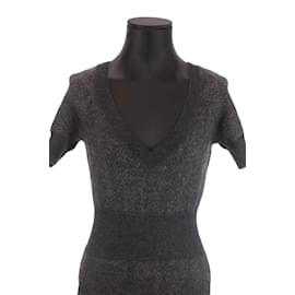 Louis Vuitton-Wool dress-Grey