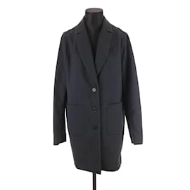 Jil Sander-chaqueta de algodón-Azul