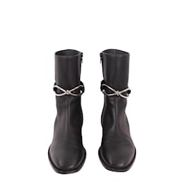 Balenciaga-Botas de cuero-Negro