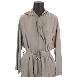 Lanvin-Silk jacket-Khaki