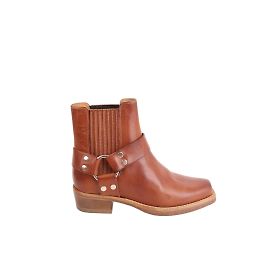 Re/Done Botas de couro Marrom