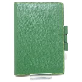 Autre Marque-Herm�s Agenda cover-Green