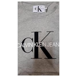 Calvin Klein-Tees-Grey