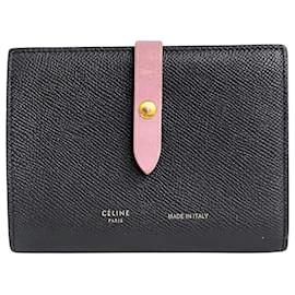 Autre Marque-C�line Medium strap wallet-Grey