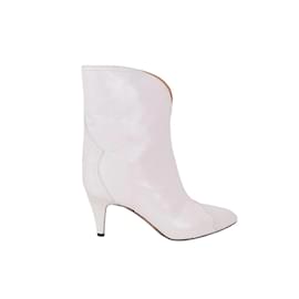 Isabel Marant-Leather boots-White