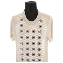 Louis Vuitton-Wool top-Beige