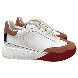 Stella Mc Cartney STELLA MCCARTNEY Sneaker T.ES 36 Veganes Leder Weiß