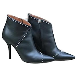 Givenchy-Bottines GIVENCHY T.UE 37 Cuir-Noir