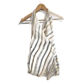 JACQUEMUS Kleider T.Internationale M-Leinen Beige