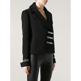 Anthony Vaccarello-ANTHONY VACCARELLO  Jackets T.fr 36 polyester-Black