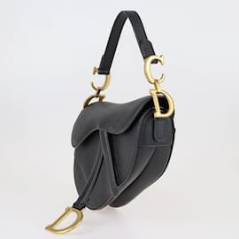 Dior-Black Mini Saddle Bag-Black