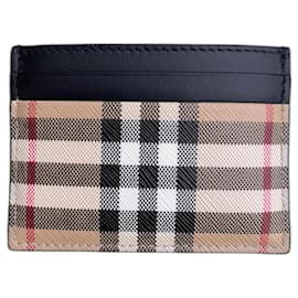 Burberry-Tarjetero Burberry Check-Multicolor