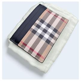 Burberry-Porta carte di credito Burberry-Multicolore