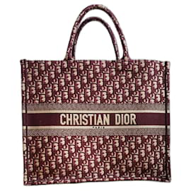 Christian Dior-Libro oblicuo tamaño estándar-Monograma