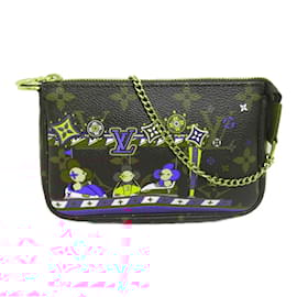 Louis Vuitton-Monogram Vivienne Mini Pochette Accessoires M69976-Brown
