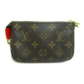 Louis Vuitton-Monogram Vivienne Mini Pochette Accessoires M69976-Brown
