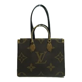 Louis Vuitton-Monogram Giant Reverse OnTheGo MM M45321-Marrone