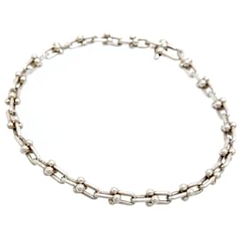 Tiffany & Co-Silver Micro Link Bracelet-Silvery