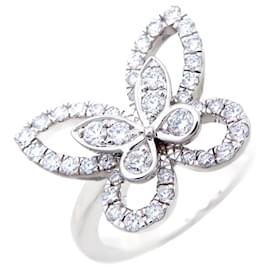 & Other Stories-18K Diamond Butterfly Ring  RGR769-Silvery