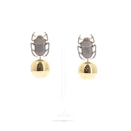 Autre Marque-BEGUM KHAN  Earrings T.  gold plated-Golden