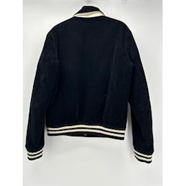 Saint Laurent-SAINT LAURENT  Jackets T.fr 48 cotton-Black