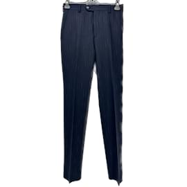 Autre Marque-DE FURSAC  Trousers T.fr 44 polyester-Navy blue
