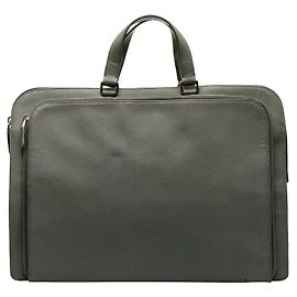 Prada Aktentasche VR aus Saffiano-Leder0078 Grau