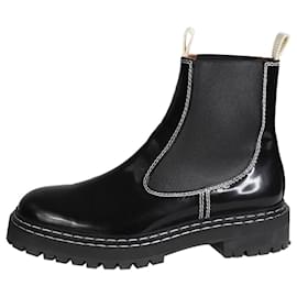 Proenza Schouler-Black Chelsea boots - size EU 42-Black