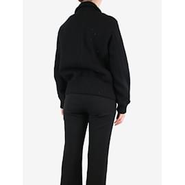 Autre Marque-Black wool jacket - size UK 14-Black