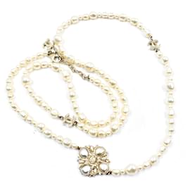 Chanel-Long necklaces-Cream