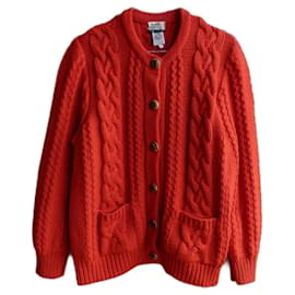 Hermès-Knitwear-Red
