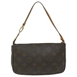 Louis Vuitton-LOUIS VUITTON Monogram Pochette Accessoires Pouch M51980 LV Auth ki3929-Monograma