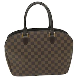 Louis Vuitton-LOUIS VUITTON Damier Ebene Sarria Horizontal Hand Bag N51282 LV Auth ar11043-Other