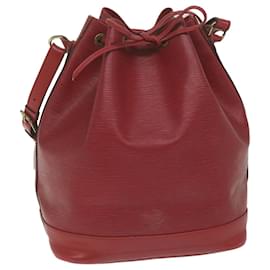 Louis Vuitton-LOUIS VUITTON Epi Noe Shoulder Bag Red M44007 LV Auth 62216-Red