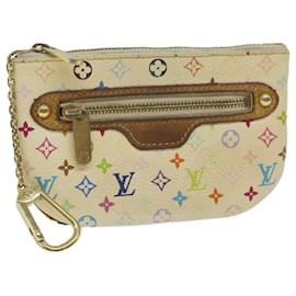 Louis Vuitton-LOUIS VUITTON Pochette Multicolor Monogramma MM Pochette Bianco M60028 LV Aut 60840-Bianco