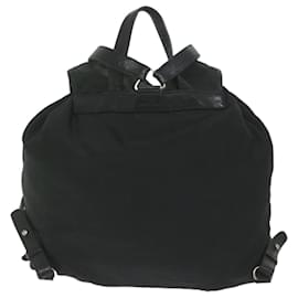 Prada-PRADA Backpack Nylon Black Auth hk925-Black