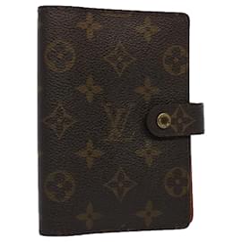 Louis Vuitton-LOUIS VUITTON Monogram Agenda PM Day Planner Cover R20005 LV Auth bs10745-Monogramme