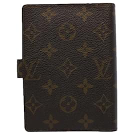 Louis Vuitton-LOUIS VUITTON Monogram Agenda PM Day Planner Cover R20005 LV Auth bs10745-Monogramme