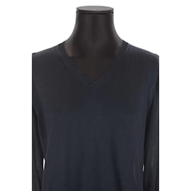 Lanvin-Silk sweater-Blue