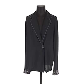 Dries Van Noten-Silk jacket-Black